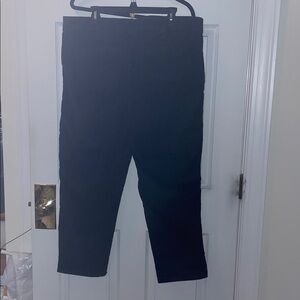 Black Cargo Pants 16 18 Time and Tru 5 pocket corduroy New With Tags